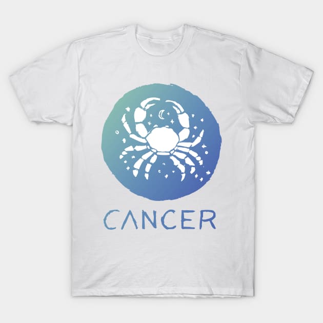 Cancer 02 T-Shirt by Very Simple Graph